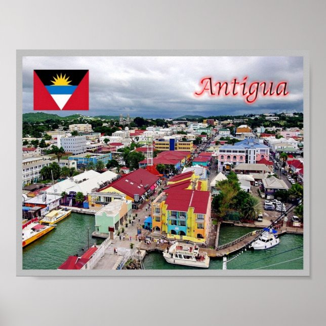 Affiche Antigua - (Devant)