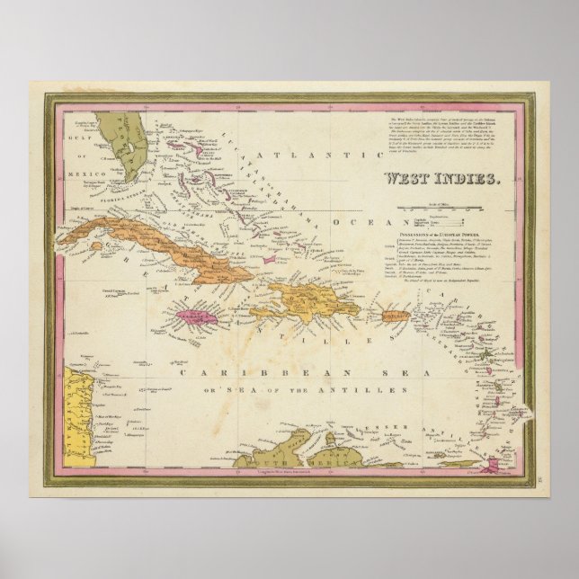 Affiche Antilles 9 (Devant)
