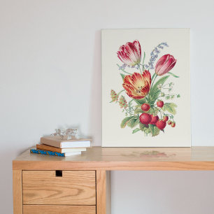 Affiche Antique Aquarelle Botanique Imprimer