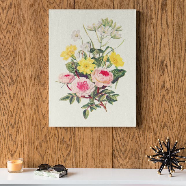 Affiche Antique Aquarelle Botanique Imprimer (Antique Watercolor Botanical Print)