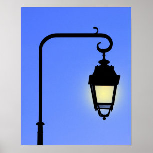 Affiche Antique street lamp