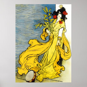 Affiche Antique tzigane vintage