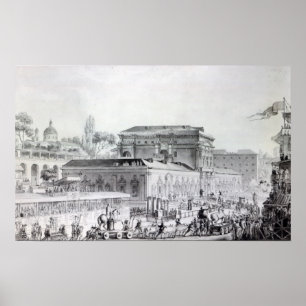 Affiche Antiquités trouvées à Herculaneum