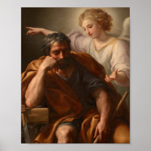 Affiche Anton Raphael Mengs Le Rêve De St Joseph