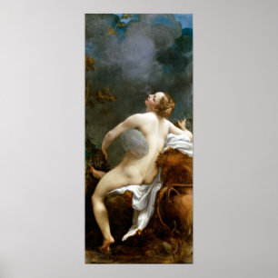 Affiche Antonio Allegri, Correggio Jupiter et Io