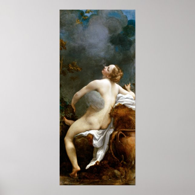 Affiche Antonio Allegri, Correggio Jupiter et Io (Devant)