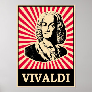 Affiche Antonio Lucio Vivaldi