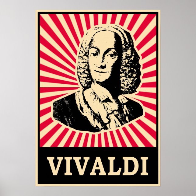 Affiche Antonio Lucio Vivaldi (Devant)
