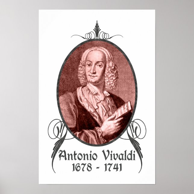 Affiche Antonio Vivaldi (Devant)