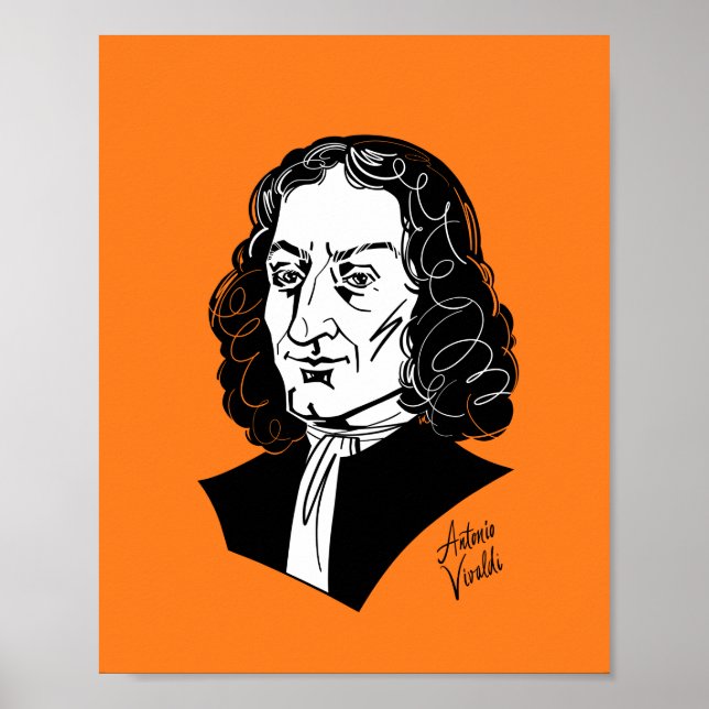 Affiche Antonio Vivaldi (Devant)