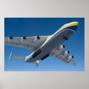 Affiche Antonov An-225 Mriya : Art 3D photoréaliste
