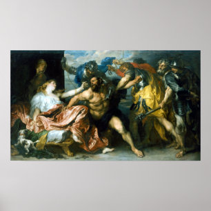 Affiche Antony van Dyck Samson et Delilah