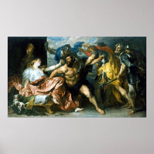 Affiche Antony van Dyck Samson et Delilah (Devant)