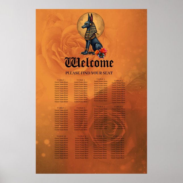 Affiche Anubis au clair de lune (Devant)