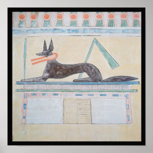 Affiche Anubis, Egyptian god of the dead