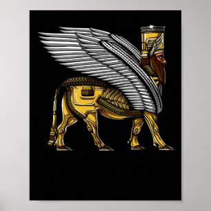 Affiche Anunnaki Guardian Alien Ancien Dieu Sumérien