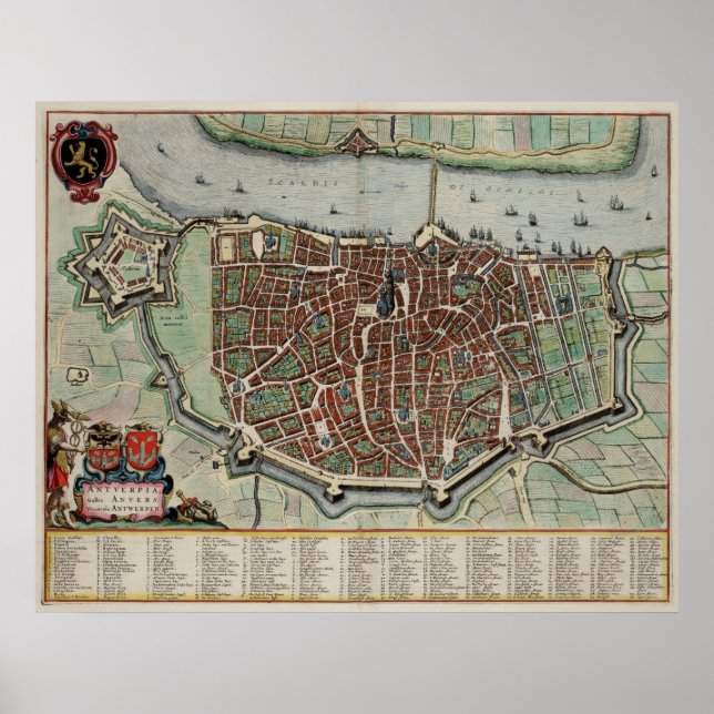 Affiche Anvers (Devant)