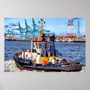 Affiche Anvers, Belgique Photographie pittoresque