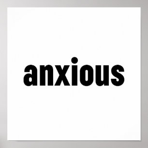 Affiche Anxieux