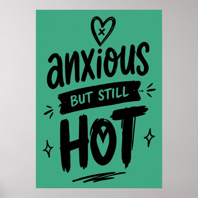 Affiche Anxieux Mais Chaud (Devant)