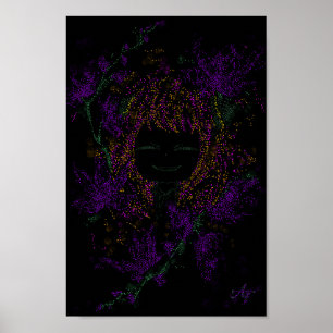 Affiche Anya Forger (version sombre)