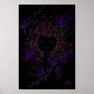 Affiche Anya Forger (version sombre)