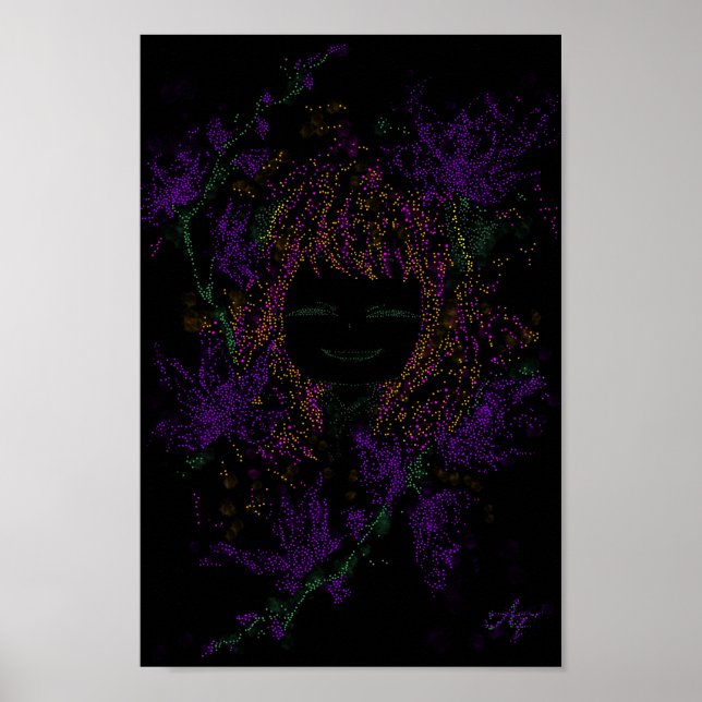 Affiche Anya Forger (version sombre) (Devant)