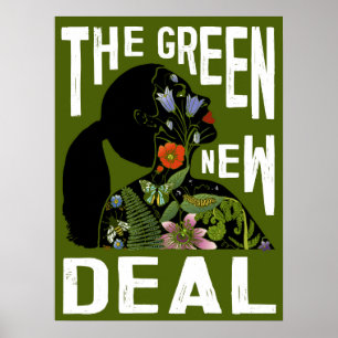 Affiche AOC - Green New Deal