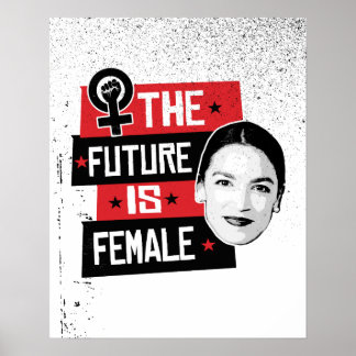 Affiche AOC L'avenir est féminin