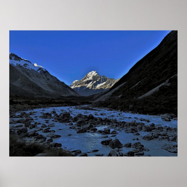 Affiche Aoraki et la Vallée (Devant)