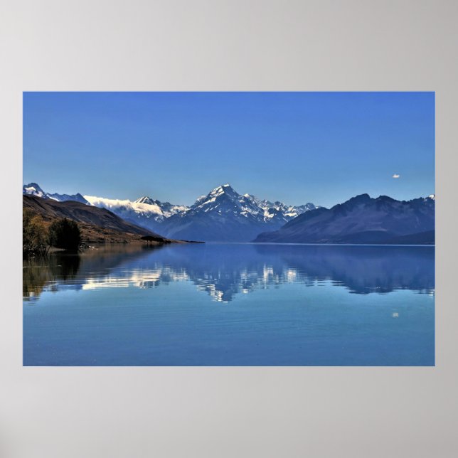 Affiche Aoraki on Lake Pukaki (Devant)