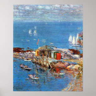 Affiche Août Après-midi, Appledore par Childe Hassam