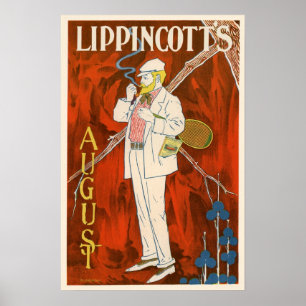 Affiche Août de Lippincott