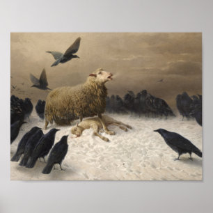 Affiche Août Friedrich Schenck - Anguish