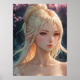 Affiche *~* AP60 Déesse de l'eau Imaginaire Sirène de mer 