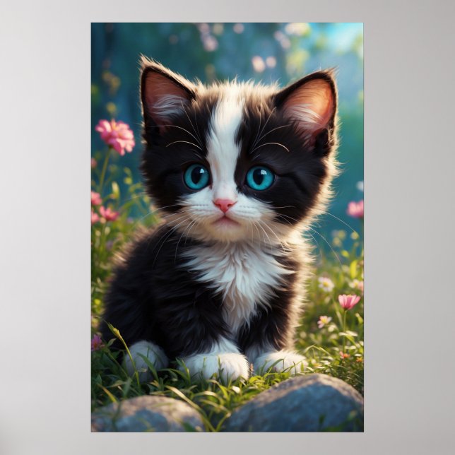 Affiche *~* AP68 2:3 Chat Feline Kitten Kitty Sweet Cute (Devant)