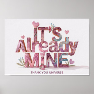 Affiche *~* AP85 Droit de l'Attraction Coeurs de Manifesta