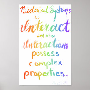 Affiche AP Biologie Grande Idée Quatre