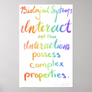 Affiche AP Biologie Grande Idée Quatre