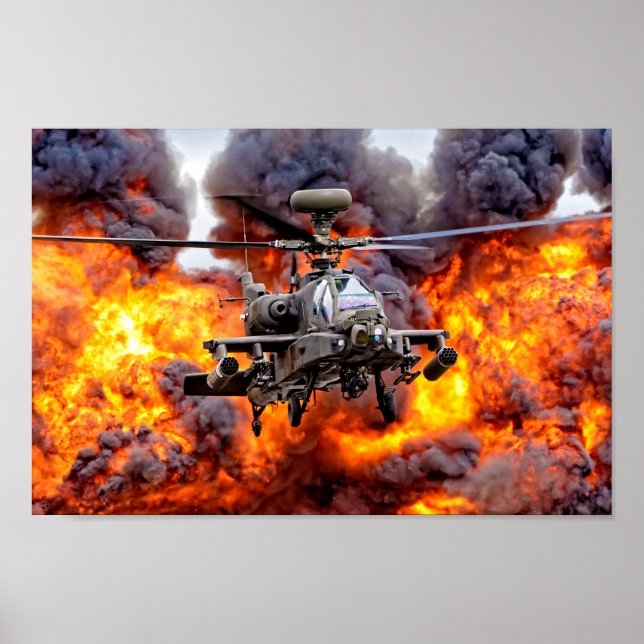 Affiche Apache AgustaWestland AH1 (Devant)