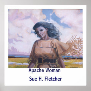 Affiche Apache Woman