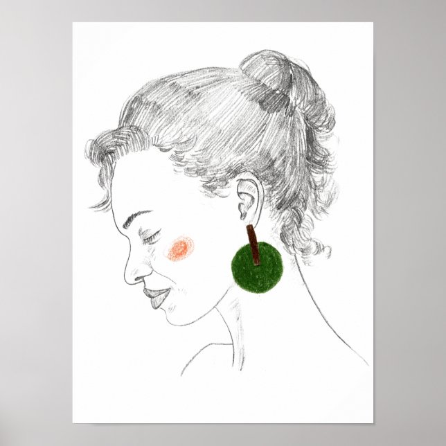 Affiche Aperçu de l'esquisse (Devant)