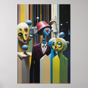Affiche Aperçu en Ponderland Ken Gage Psychedelic