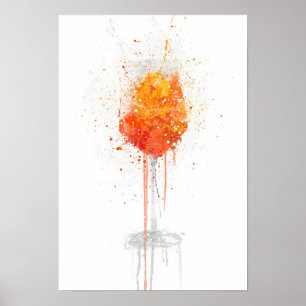 Affiche Aperol Spritz Cocktail