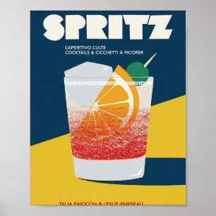 Affiche Aperol spritz vintage