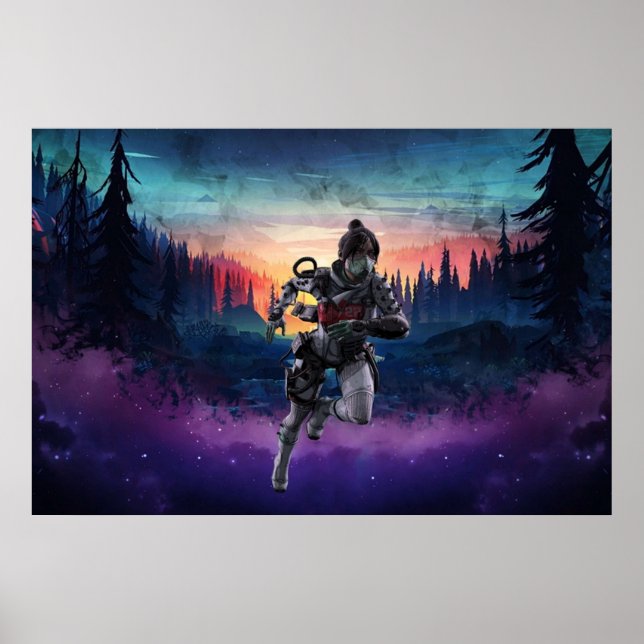 Affiche Apex Legends Wraith Scène (Devant)
