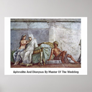 Affiche Aphrodite And Dionysus By Master Of The Wedding