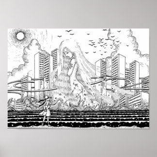 Affiche Aphrodite née dans la ville.