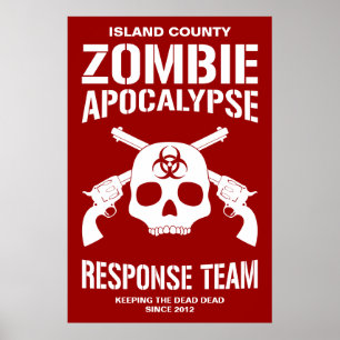 Affiche Apocalypse de zombi