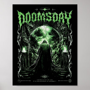 Affiche Apocalypse sombre gothique Faucheur Fin du monde v